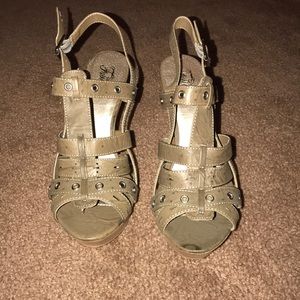 Fusion high heeled sandals